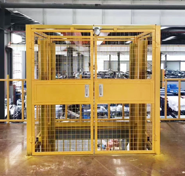 安溪智能导轨式升降机亮相