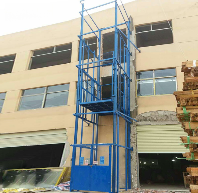 安溪建材厂室外物料提升